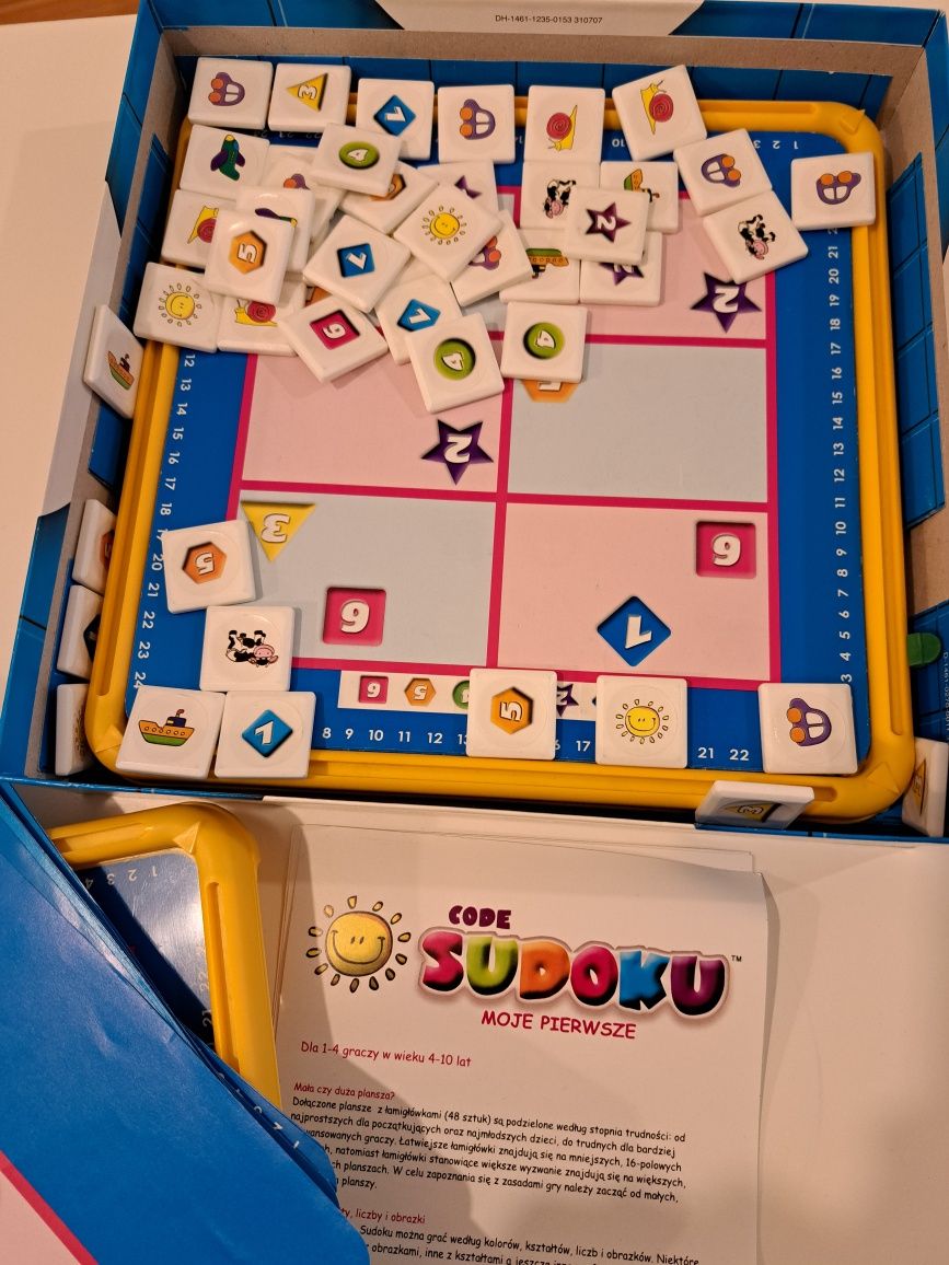 Gra "Moje Pierwsze SUDOKU"