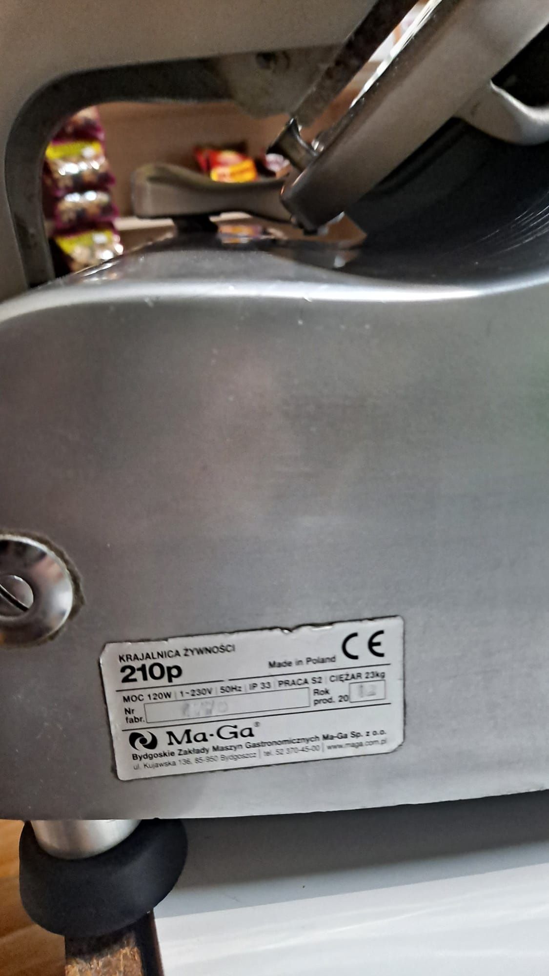 Krajalnica Ma-ga 210p