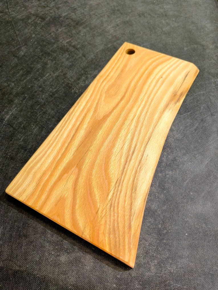Deska dębowa lita 45x23x2cm - do krojenia serwowania posiłków HANDMADE