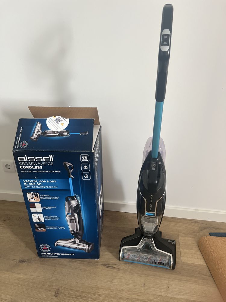 Aspirador bissell crosswave c6
