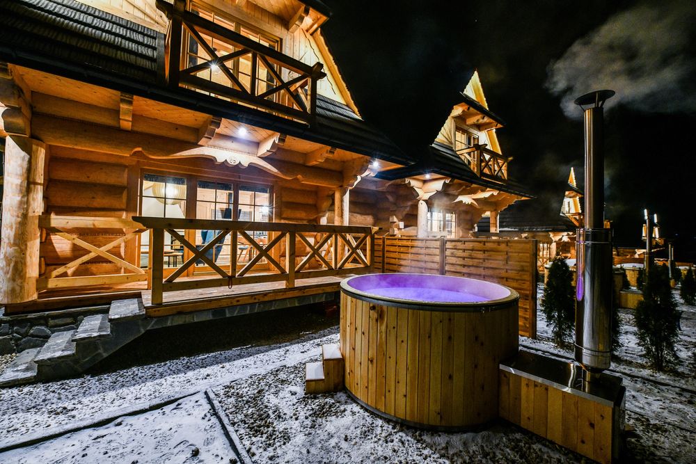 Domki z  bali Zakopane z balią na wyłączność