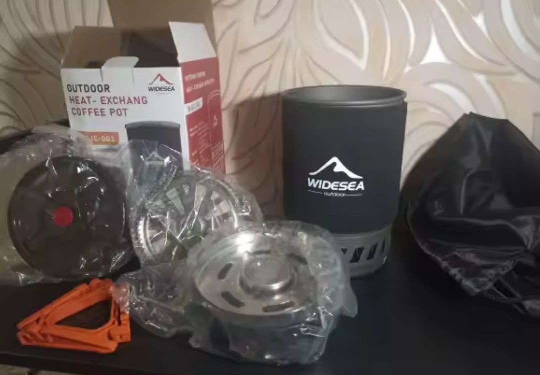 Kuchenka turystyczna Widesea french press jak Jetboil Gratis