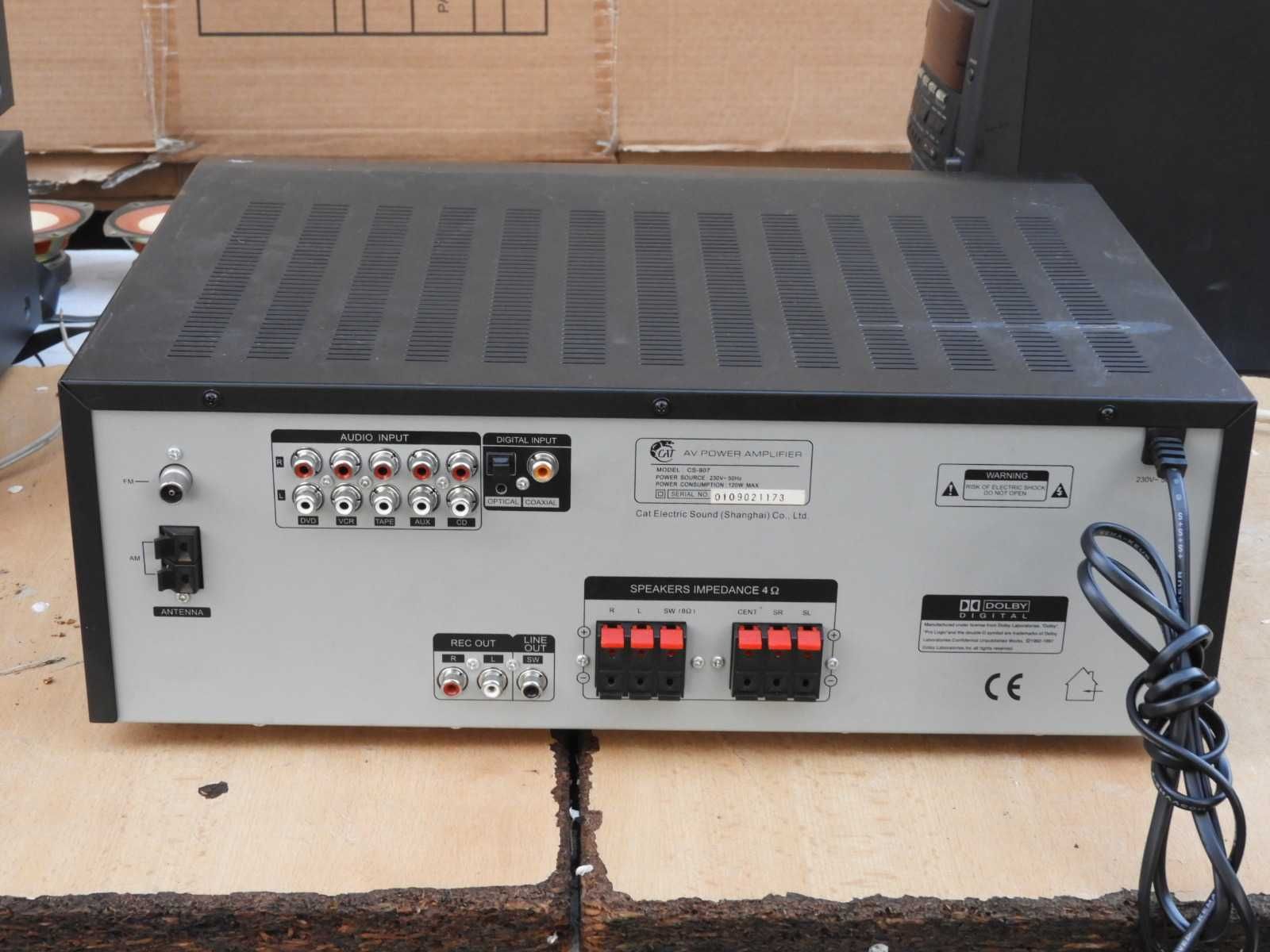 Amplituner Cat CS - 907 do naprawy lub na części