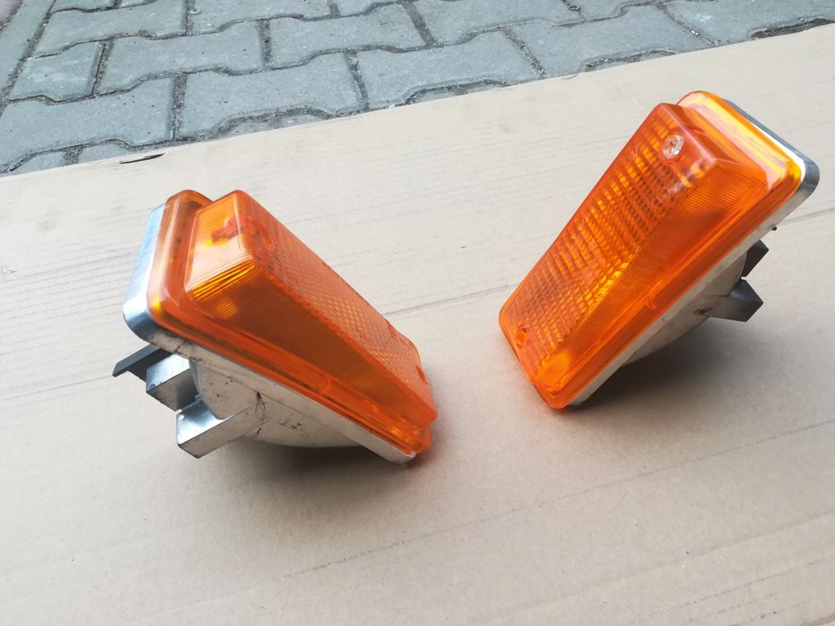 Fiat 126p przednie kierunkowskazy chromowane nowe