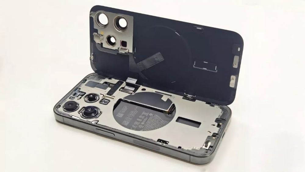 Оригінальні запчастини Apple iPhone 15 Pro , розбір , ремонт