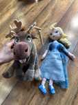 Мягкие игрушки Холодное сердце.  Frozen. Эльза и свен