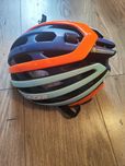 Kask szosa LAZER Z1 S flash orange blue 52-56 cm jeden z najlżejszych