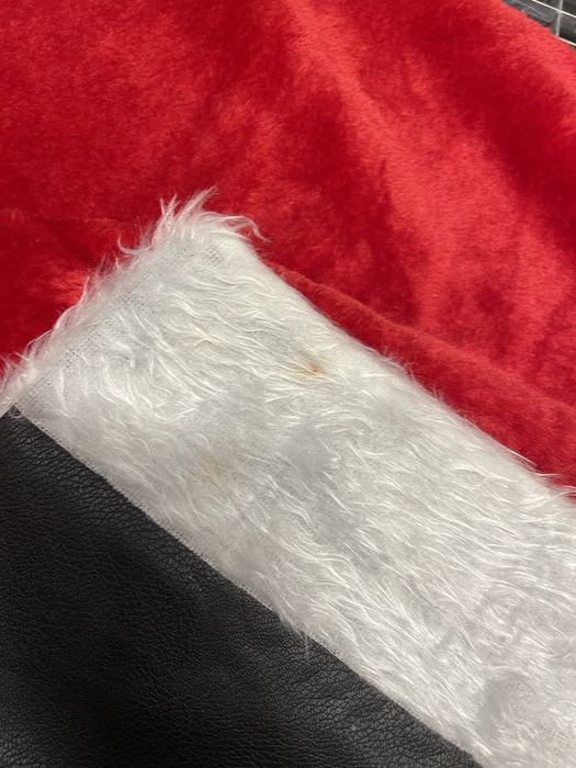 Strój/przebranie z pluszu Święty Mikołaj/Gwiazdor/Dziadek Mróz