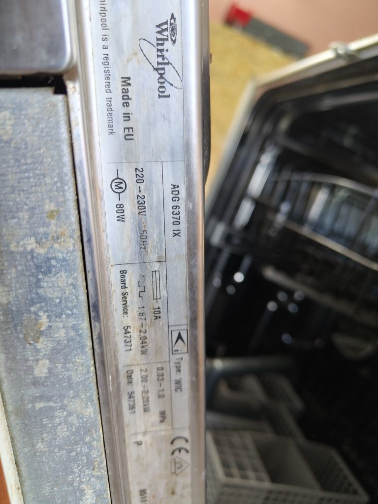 Zmywarka Whirlpool ADG 6370 ix