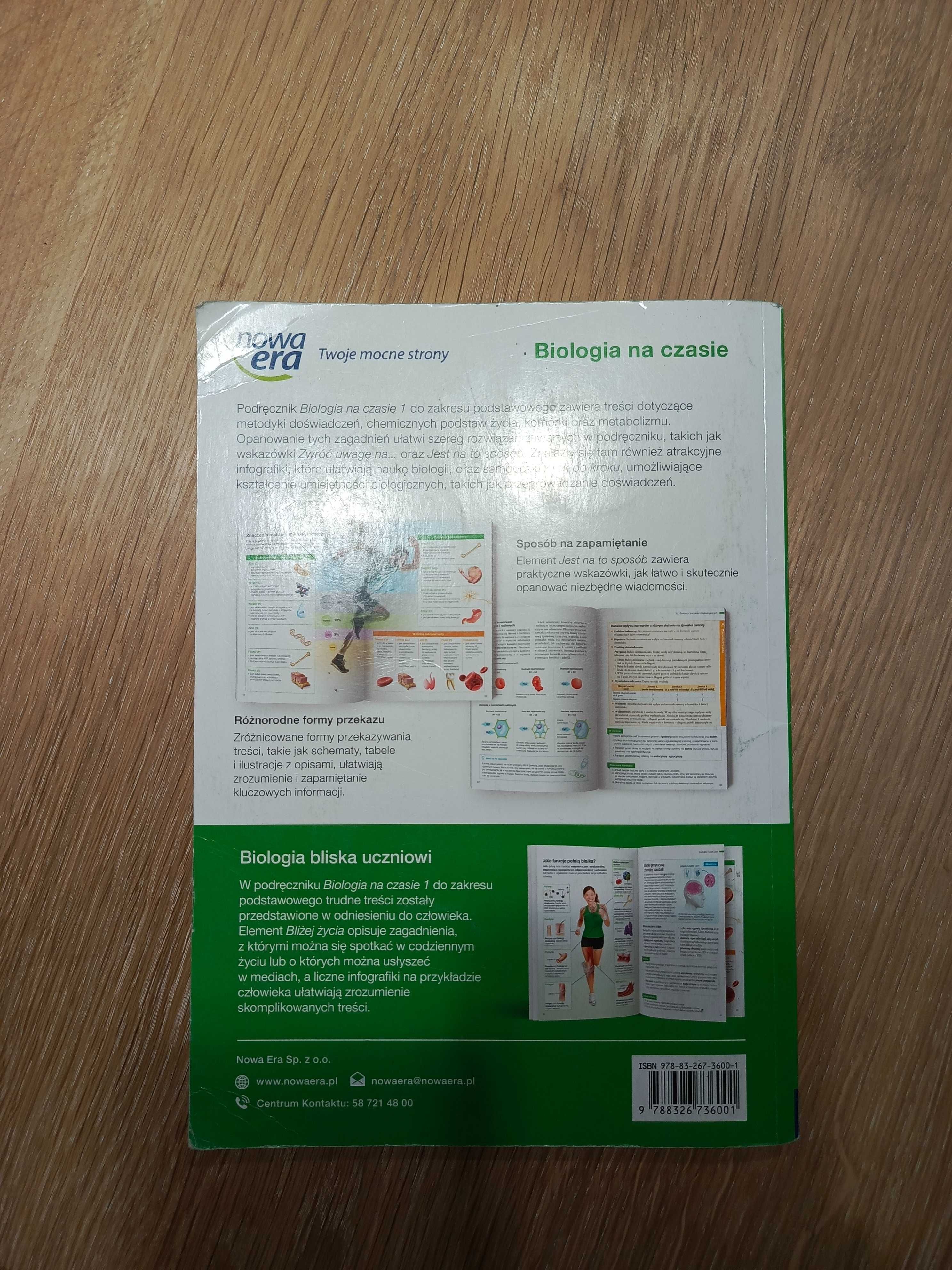Podręcznik do biologii dla liceum i technikum klasa 1