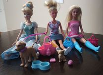 Lalki barbie zestaw.
