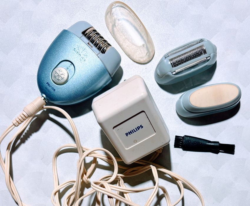 Епілятор PHILIPS Satin Ice НР 6473 з охолоджуючим ефектом
