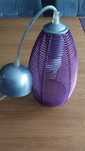 Lampa sufitowa fioletowa
