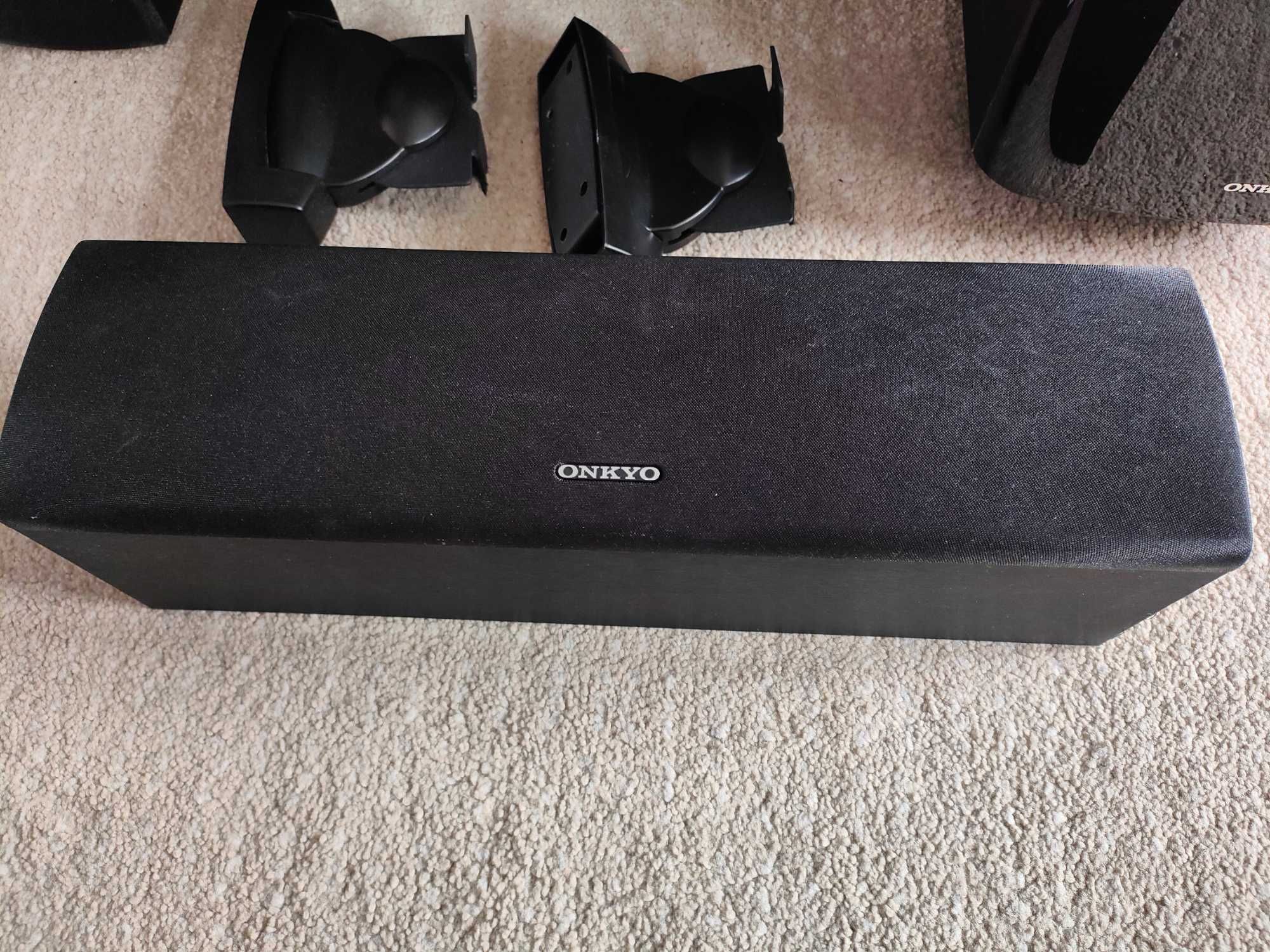Amplituner AV (4/1) Onkyo HT-R494 7.1 Dolby Atmos® 5.1.2 cały zestaw!