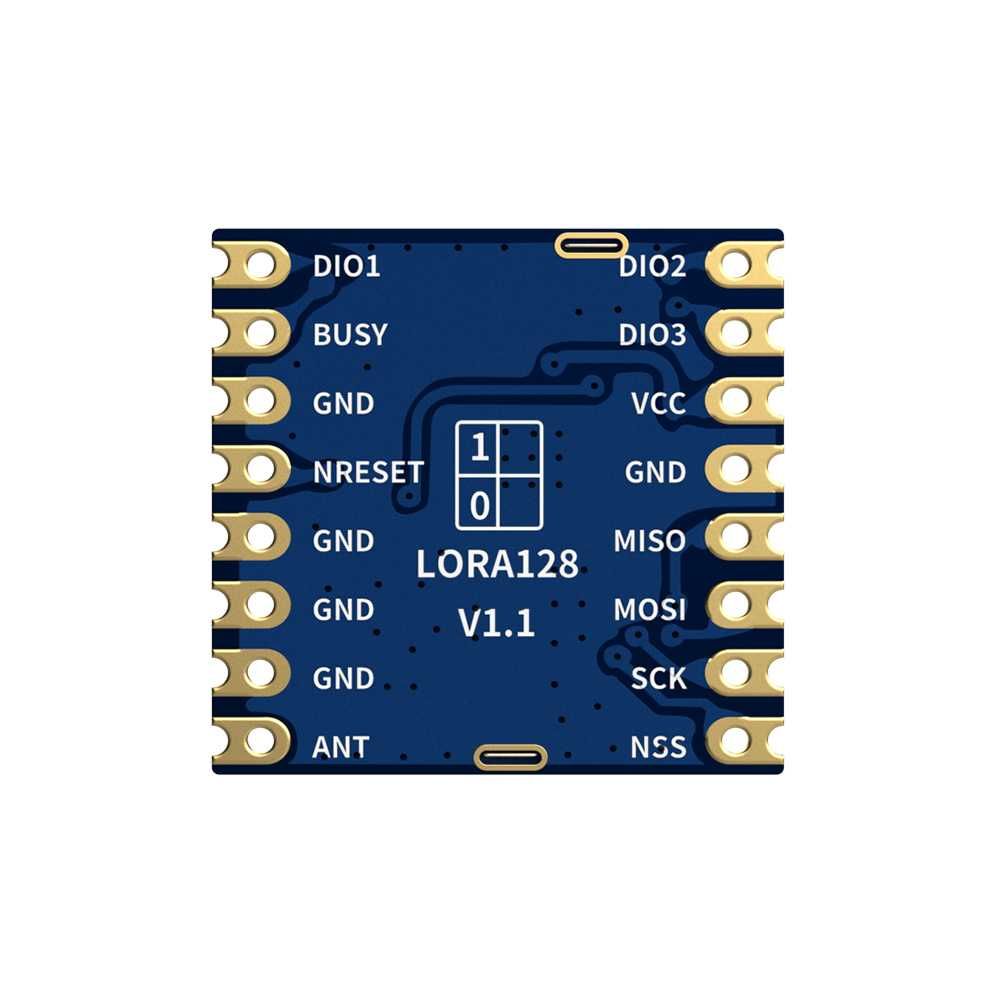 LoRa 1280-TCXO-FCC/CE - RED радиочастотный модуль 2,4 ГГц. Цукорок