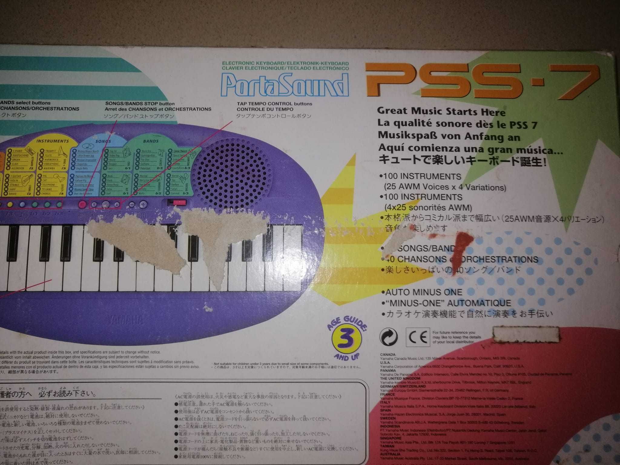 Piano Yamaha para Criança. Como novo.