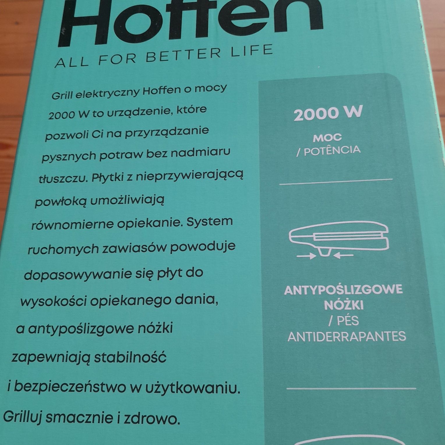 Grill elektryczny hoffen