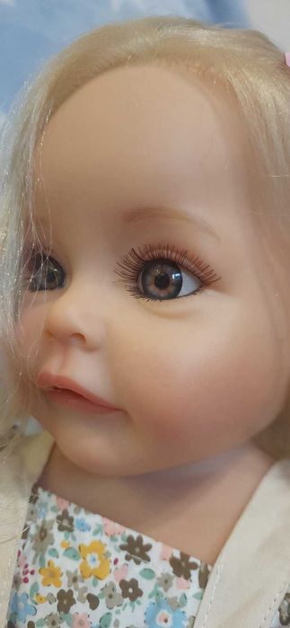 Силиконовая Кукла Реборн Рокси 55 см Девочка