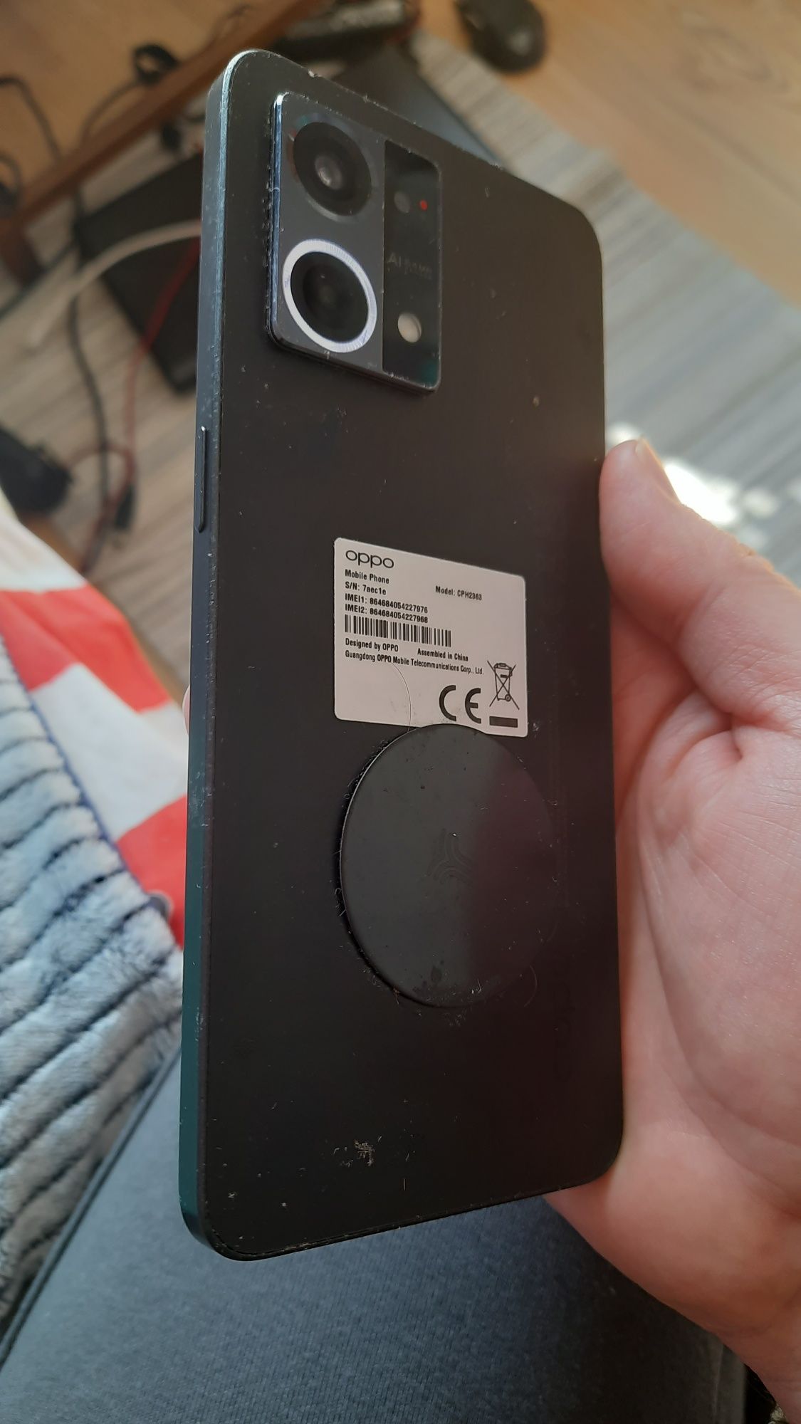 Smartfon OPPO Reno 7 z fakturą zakupu