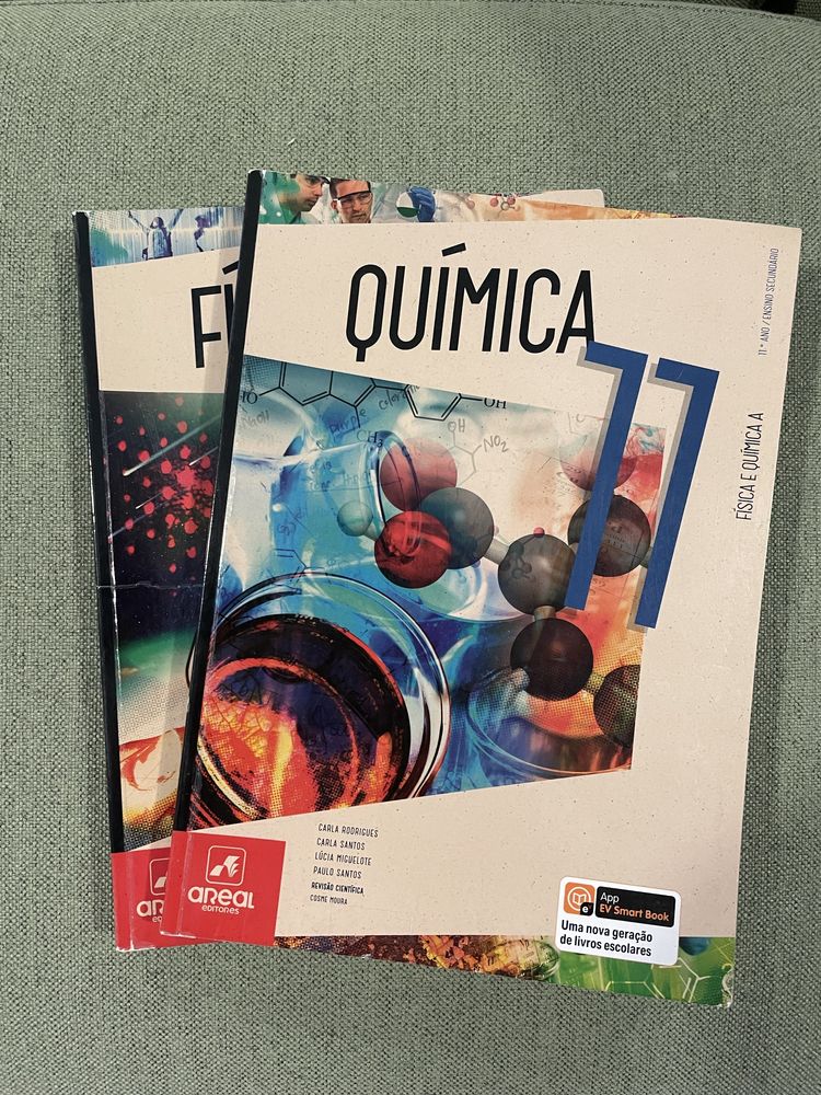 Livros Física/Química 11