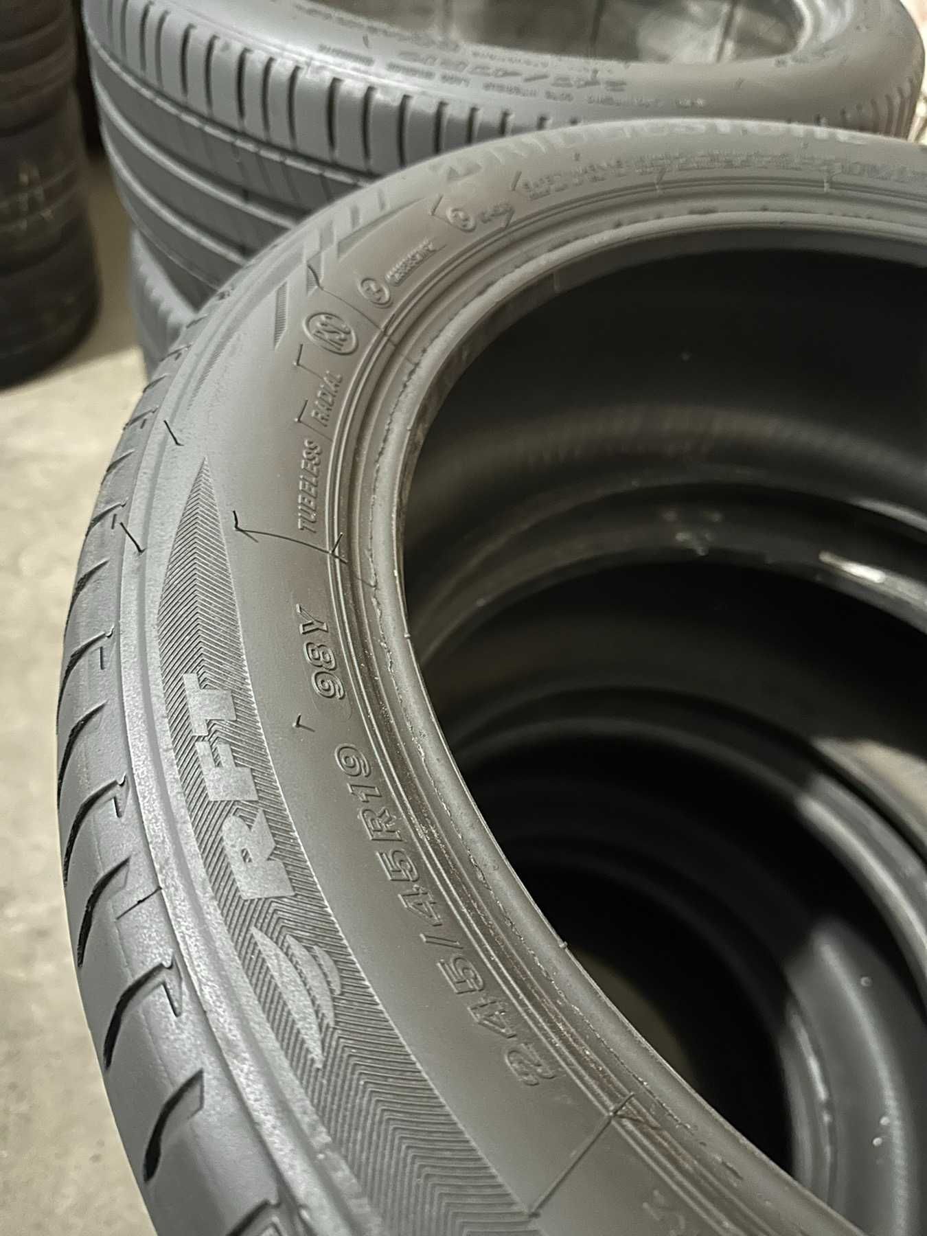 Рiзноширокi 245/45r19 и 275/40 r19 Bridgestone Potenza S001 runflat