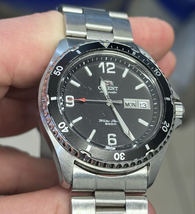 Годинник дайвер Orient mako 2 200 механічний часи часы наручные
