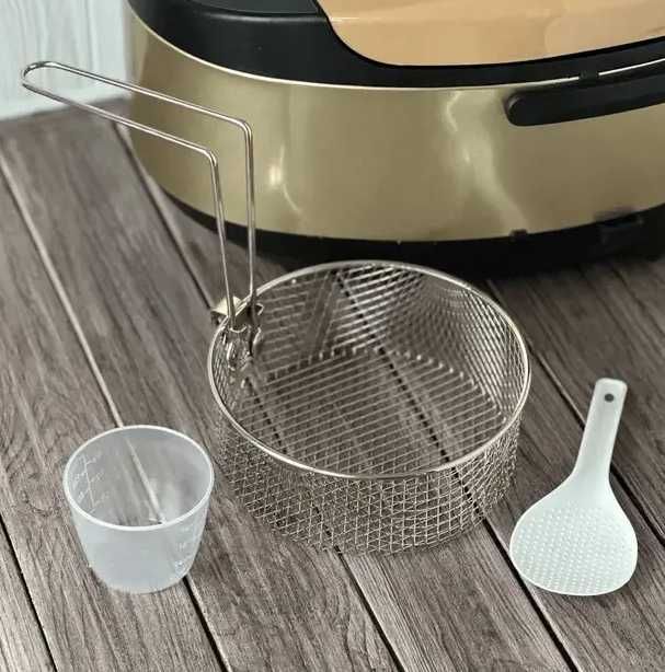 Мультиварка с Фритюрницей, 12 программ 1500 ват мощная