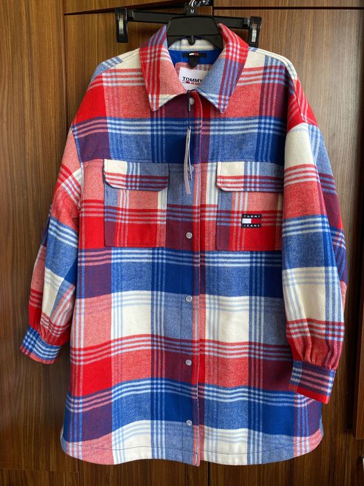 Утеплена подовжена сорочка Tommy Jeans , L/XL
