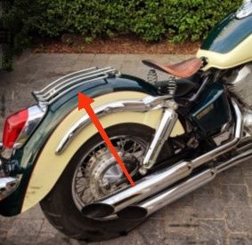 Rack de bagagem para Honda shadow