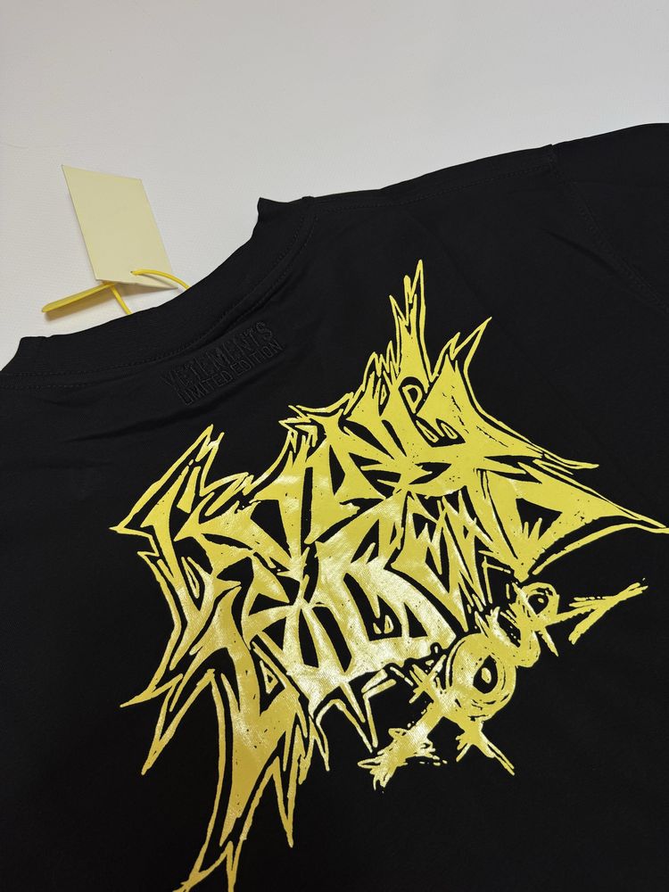 Футболка Vetements Living Legend S M L black