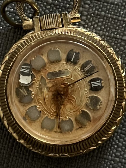 Zegarek kieszonkowy stary Swiss Made