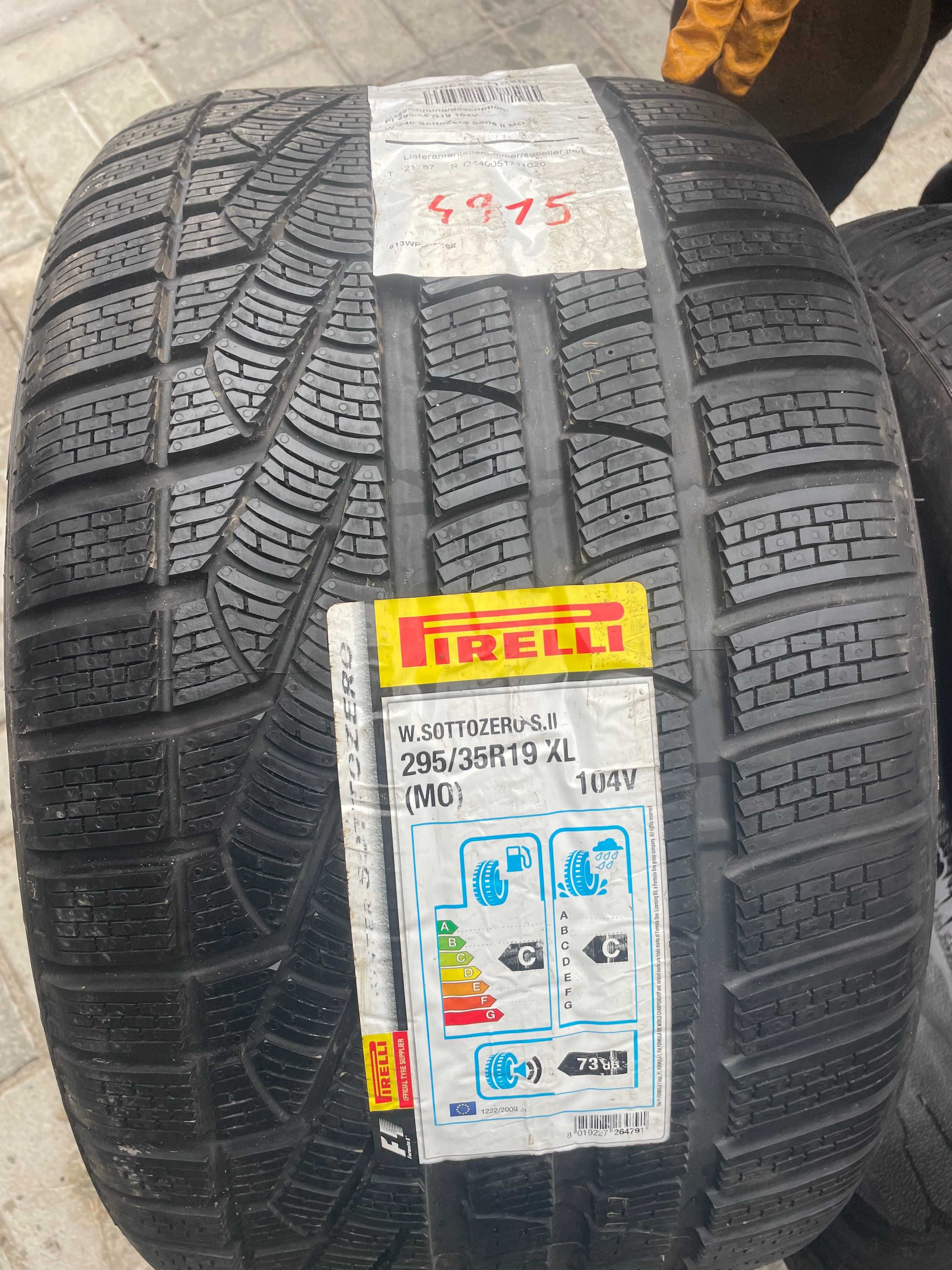 295/35R19  104V PIRELLI Sottozero Winter 240 Seria 2 арт1872