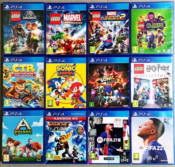 Jogos Infantis Playstation 4 (PS4)