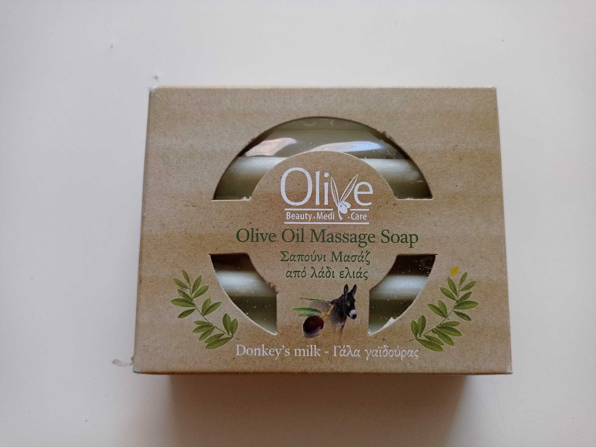 Mydło oliwne z Grecji olive oil massage soap Minoan Life NOWE