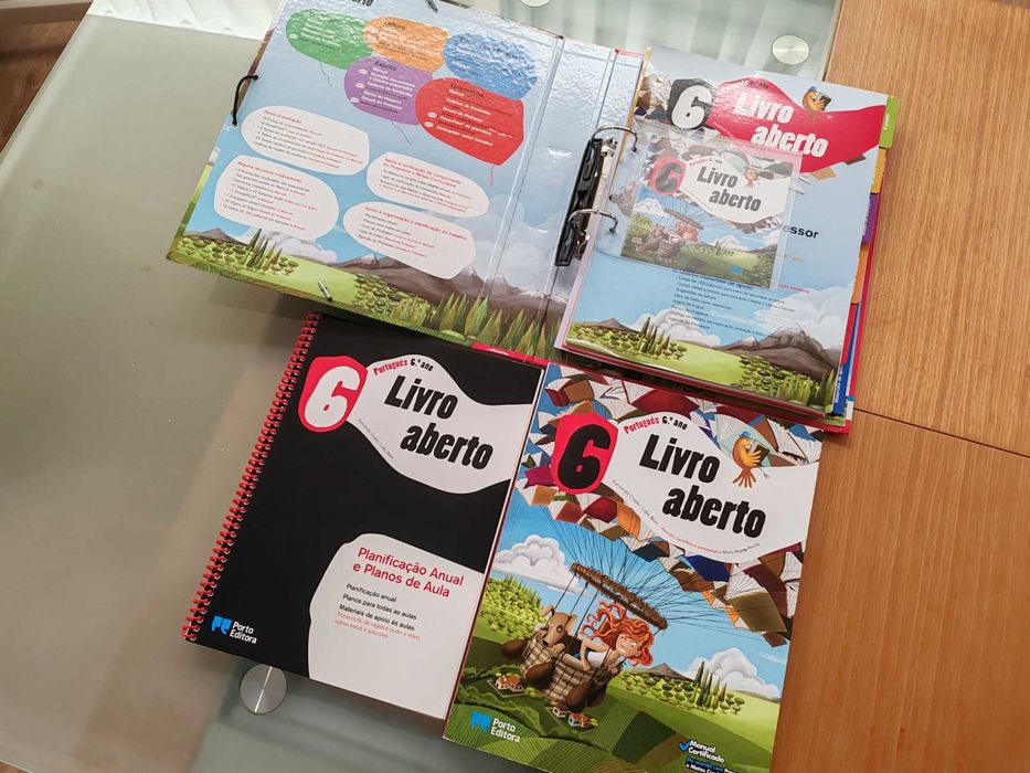 livro aberto 5 e 6 ano professor novos