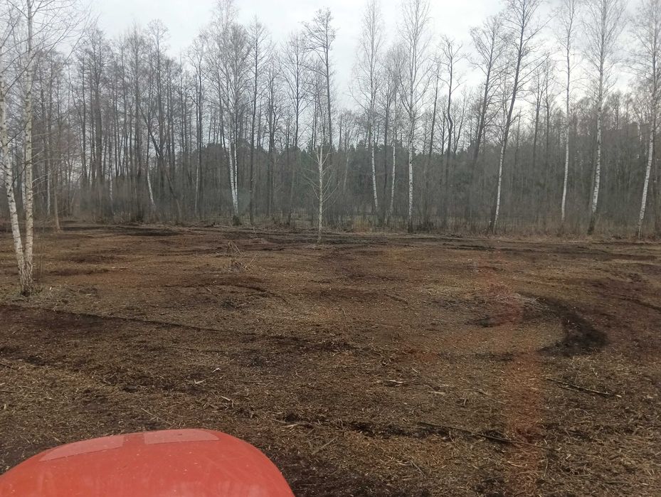 Koszenie karczowanie mulczer czyszczenie równanie działek rębak