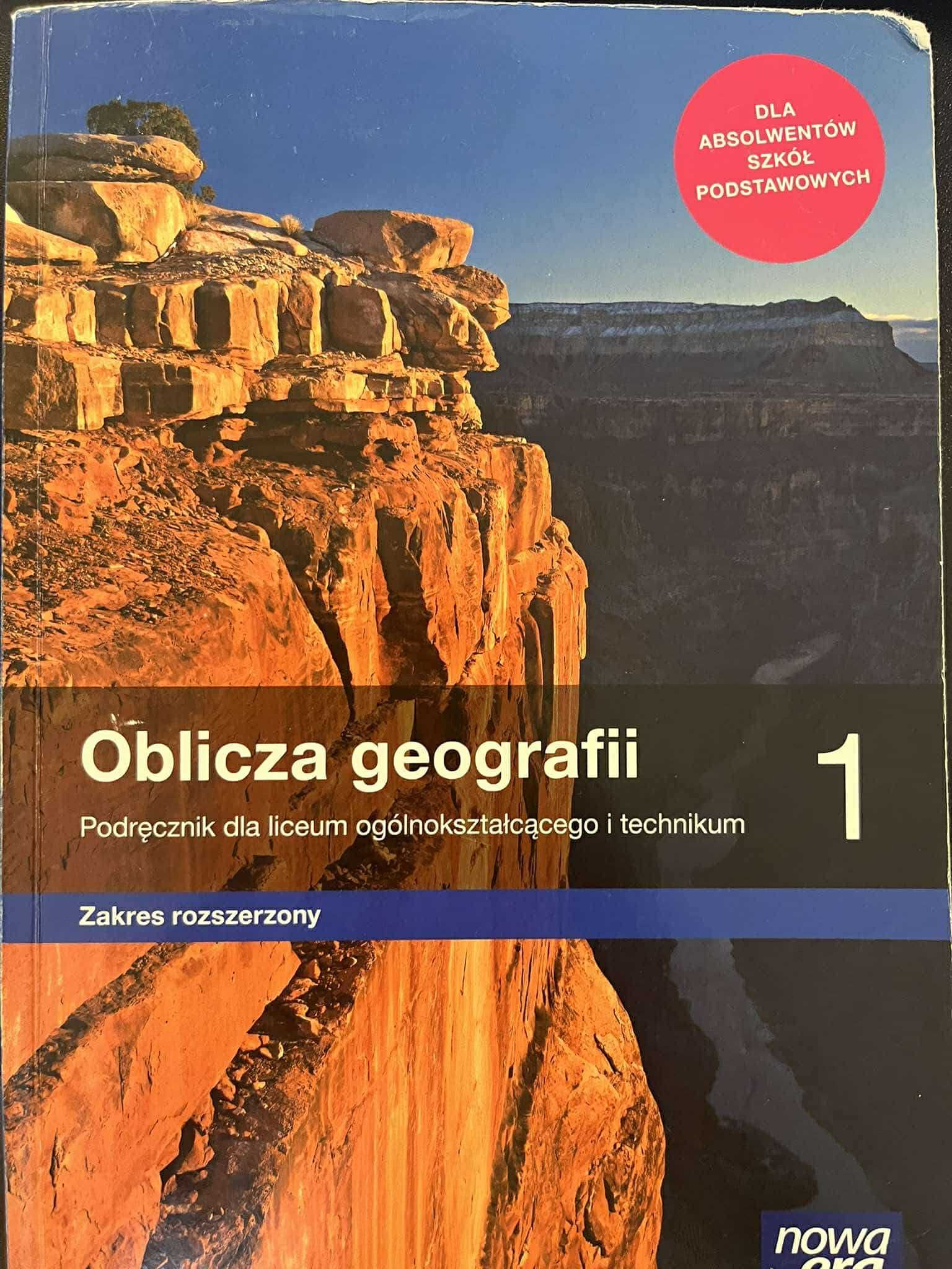 Oblicza geografii 1, zakres rozszerzony, stan: używany