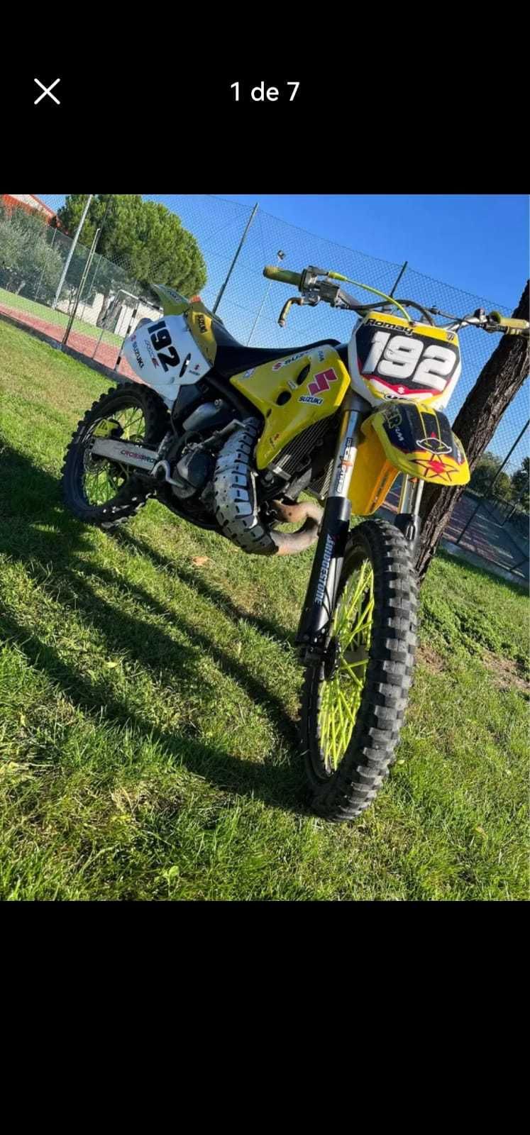 Suzuki RM 250/ não matrículada