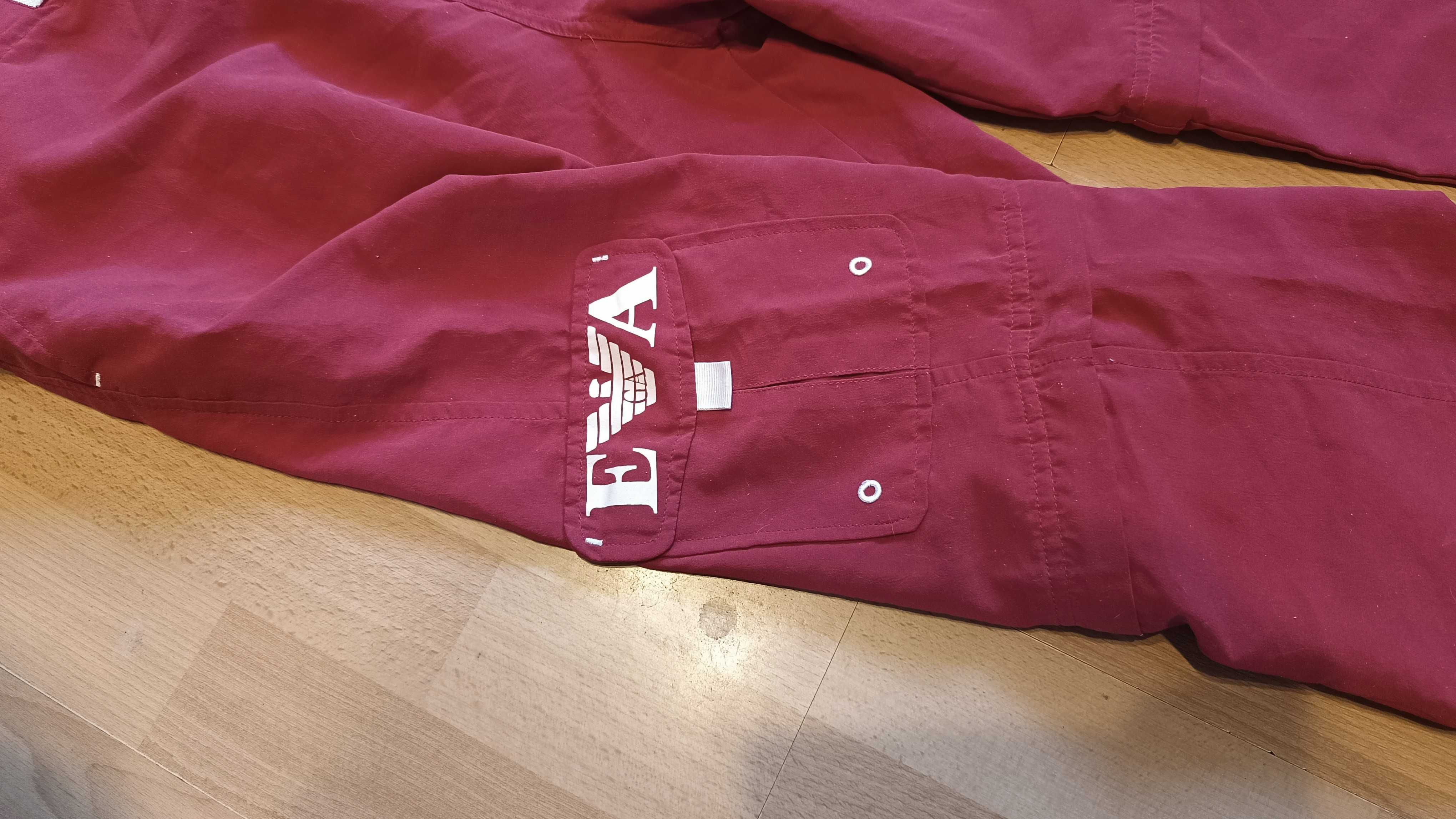 Męskie krótkie bojówki 2w1 EMPORIO ARMANI r.XL stan idealny