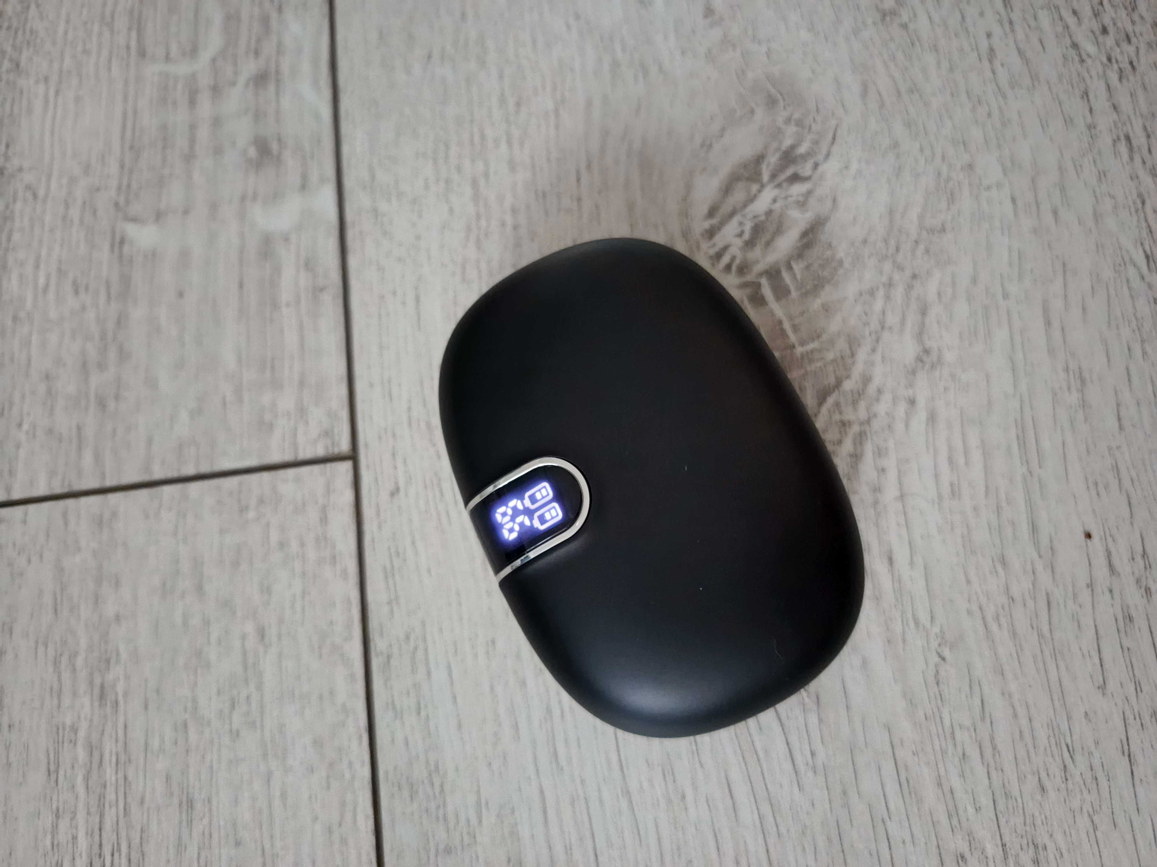 Bezprzewodowe Słuchawki Sportowe z Haczykami | LED, Mikrofon, Bass