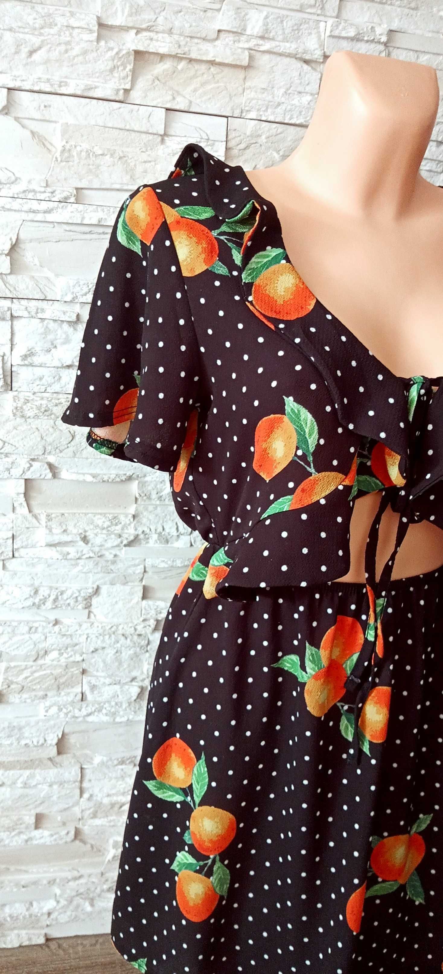 Sukienka w owoce damska letnia L/40 PrettyLittleThing