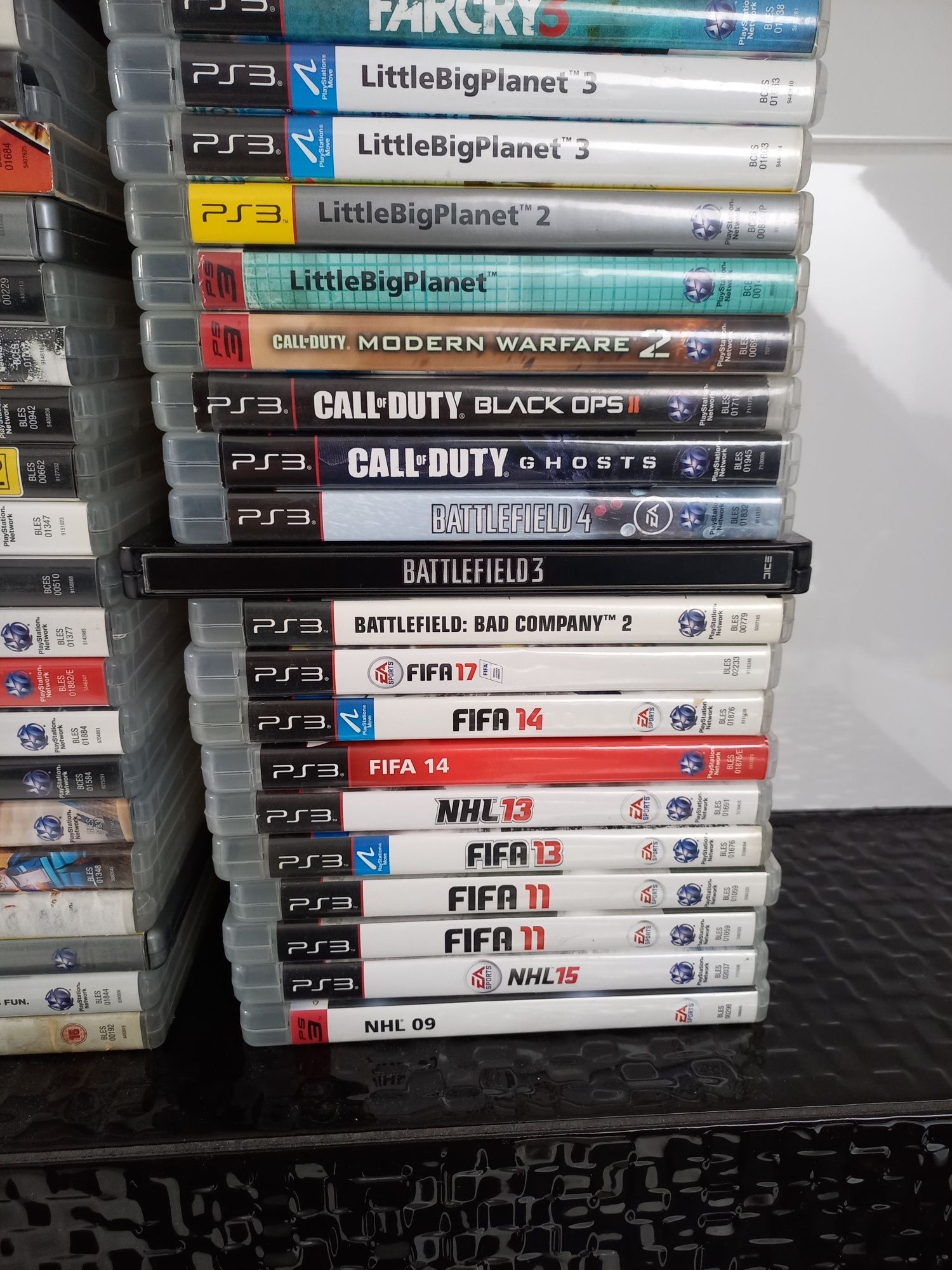 Zestaw pakiet gier gry na ps3 playstation 3