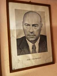 Portret Jozef Cyrankiewicz PRL