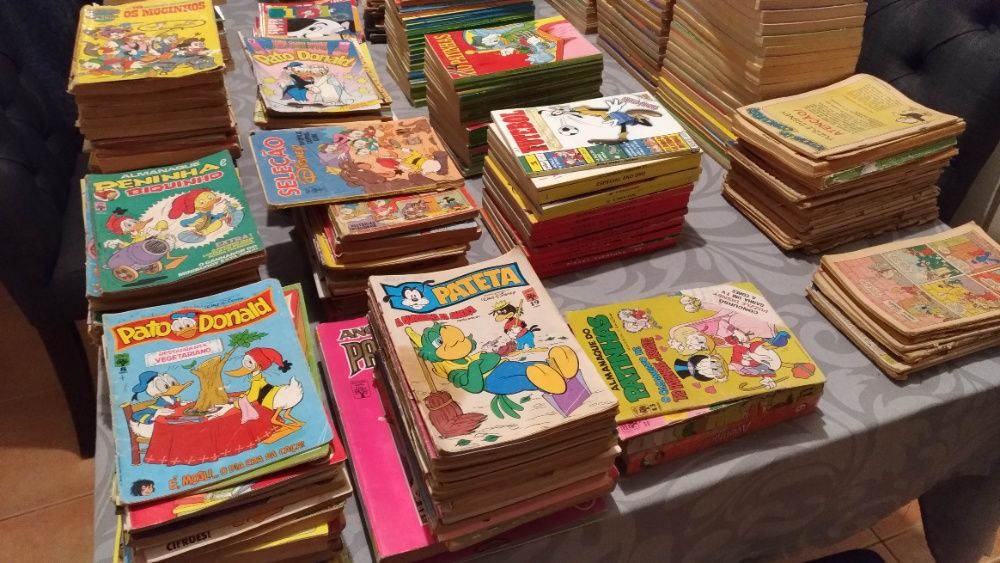 Cerca de 1000 livros banda desenhada Walt Disney