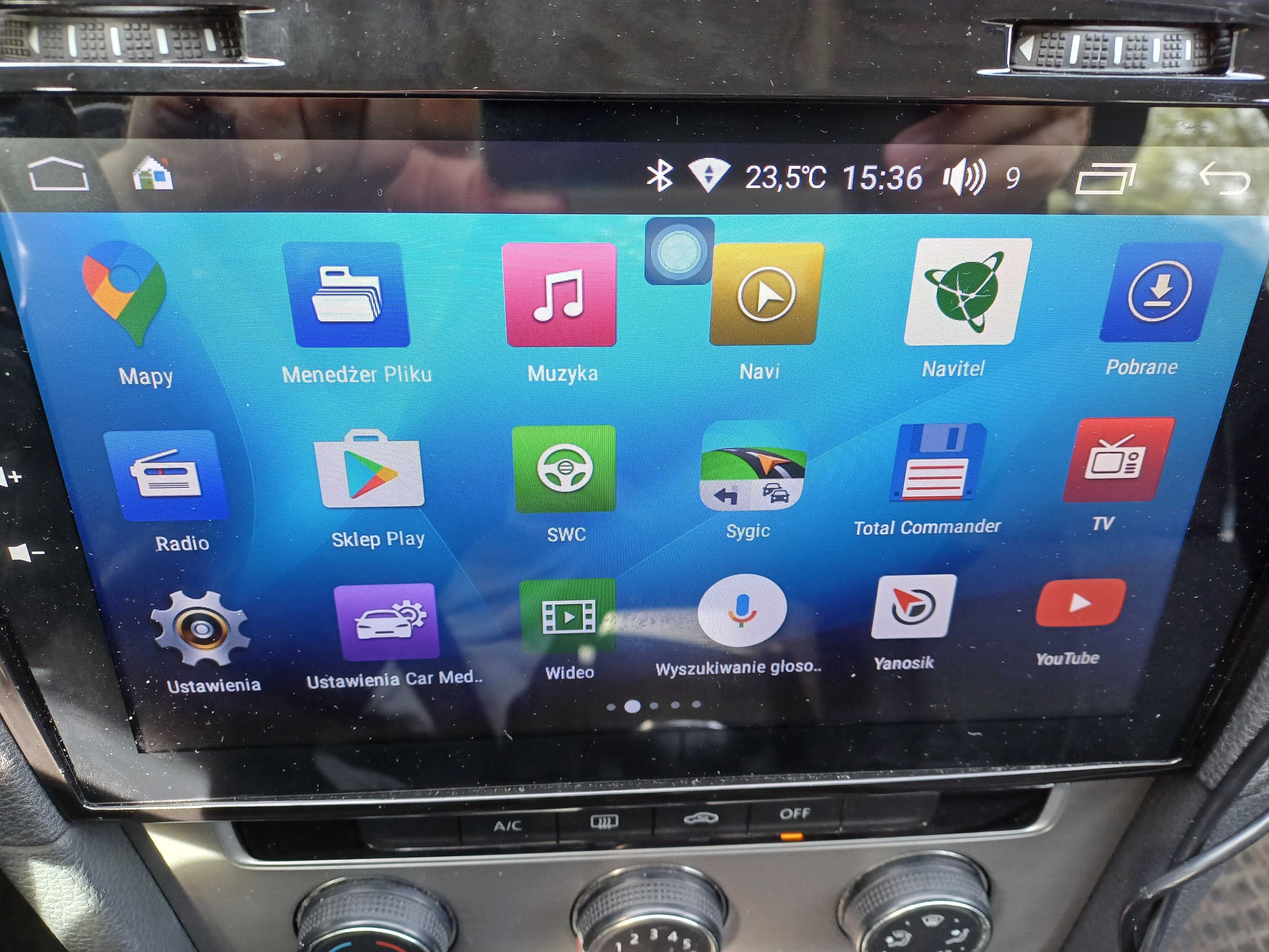 Polska nawigacja VW Golf mk7 GPS Android