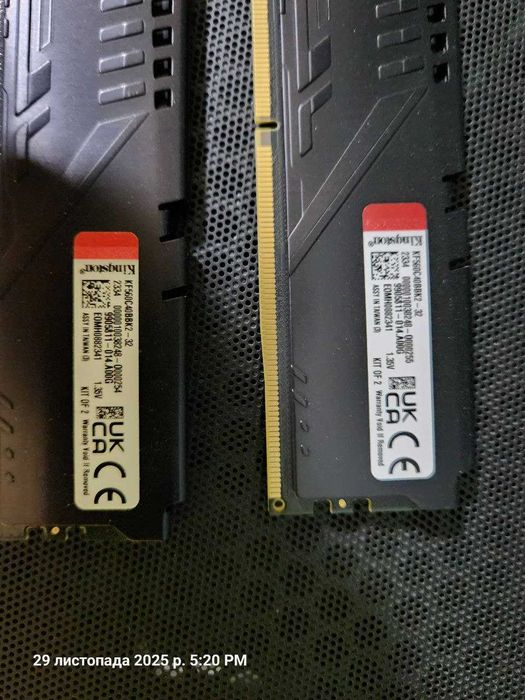 Оперативна пам'ять Kingston Fury DDR5-6000 32768 MB PC5-48000