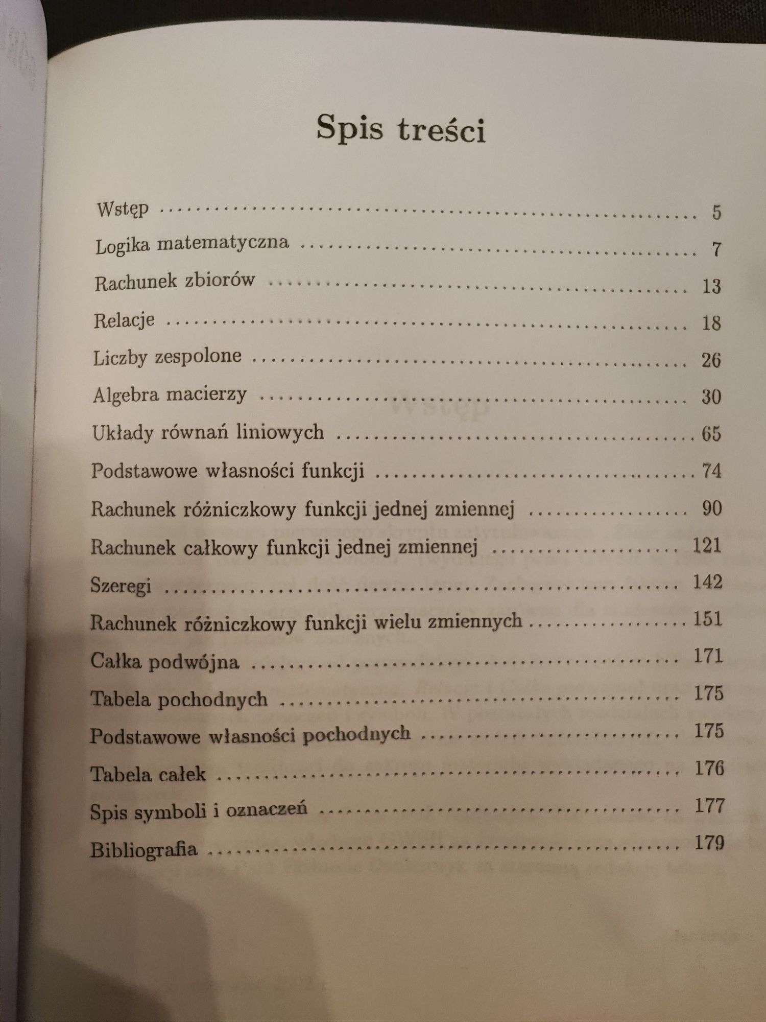 Matematyka dla studentów ekonomii