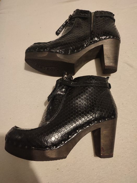 Półbuty drewniany obcas marki soft clox rozmiar 39