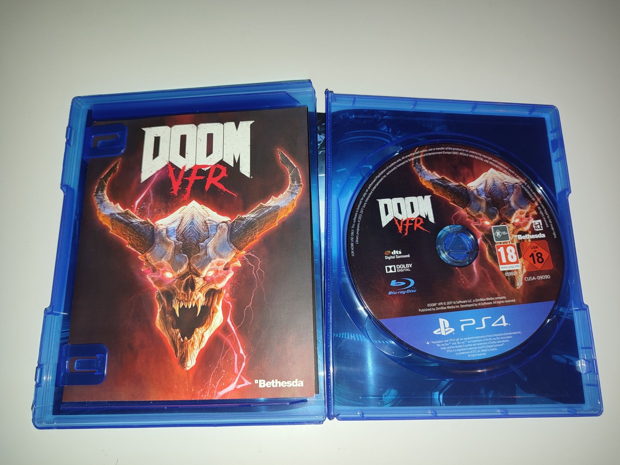 Gra Ps4 Doom VR gry PlayStation 4 Sniper UFC GTA V GOW Mafia Crash