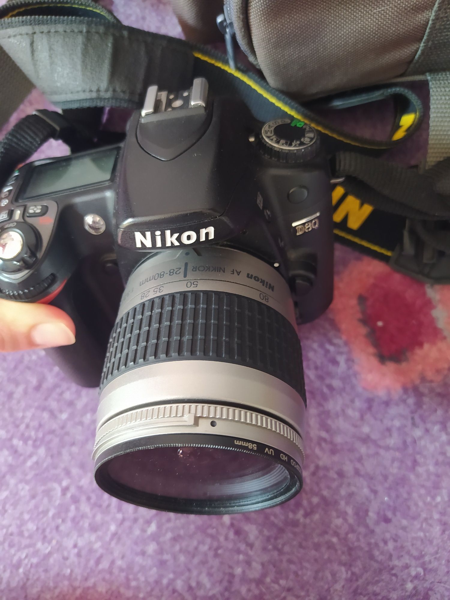 Lustrzanka Nikon D80